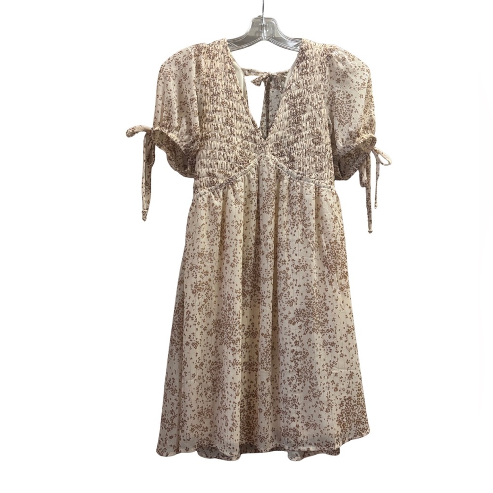 Floral Puff Sleeve Dress